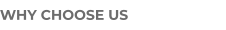 WHY CHOOSE US